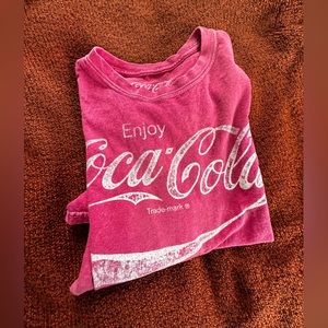 Coca-Cola Vintage Style crop tee - 2X
